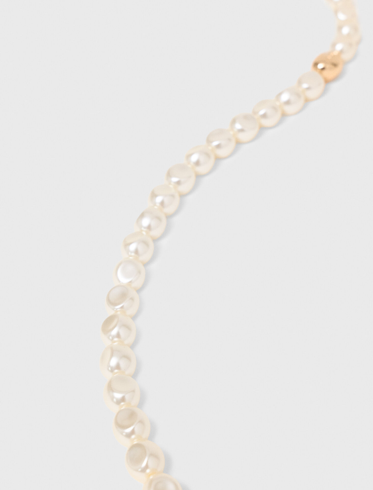 Collier choker en perles