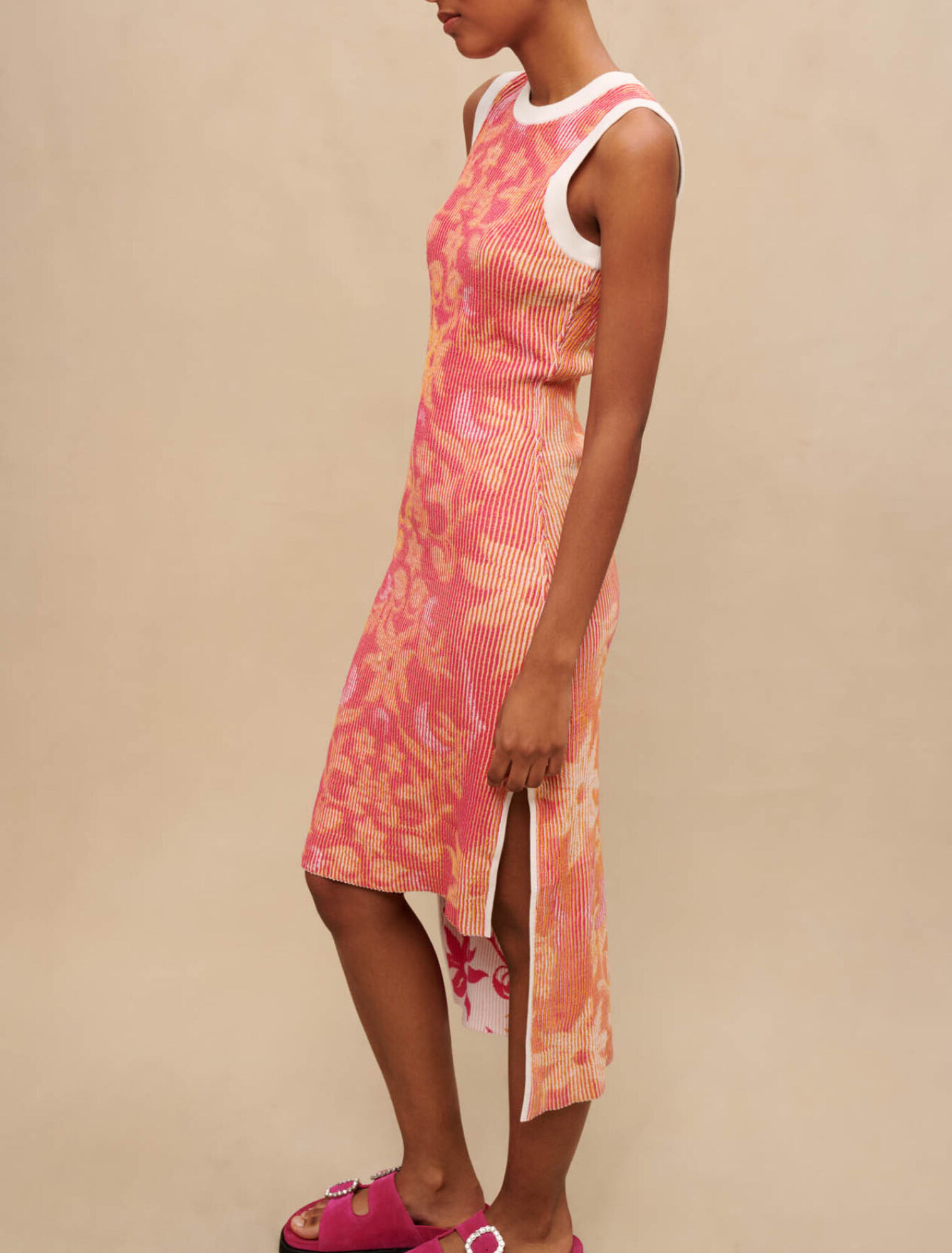 Robe réversible imprimée