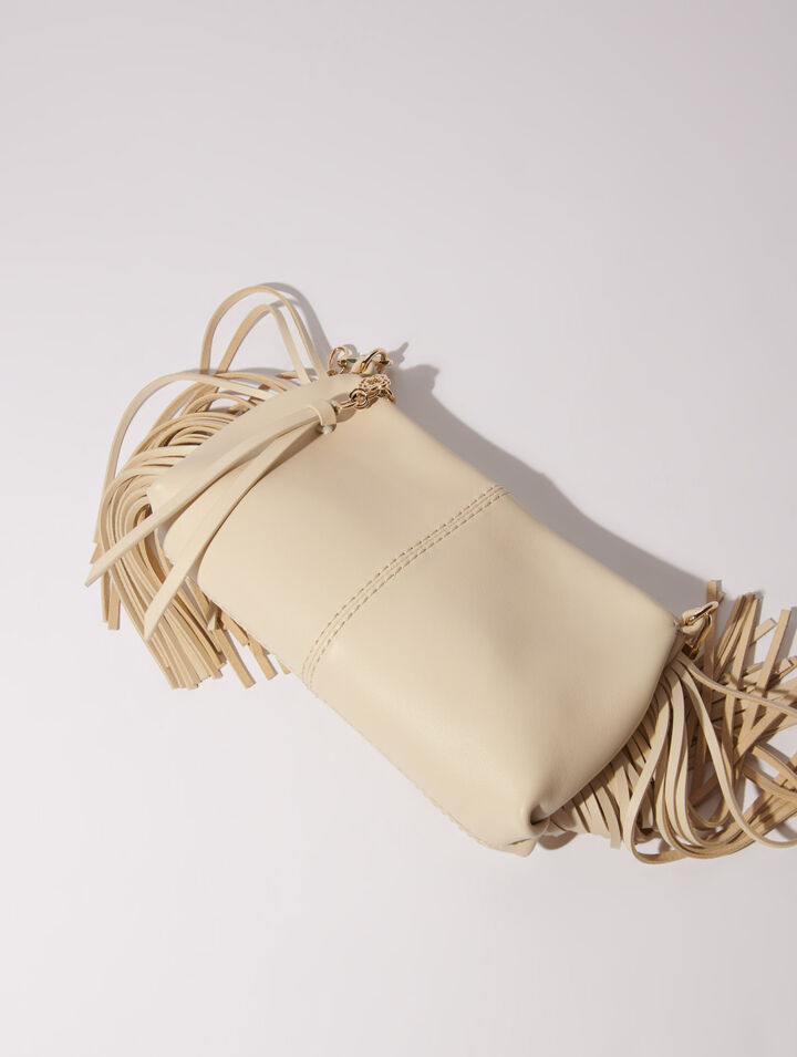 Pochette Miss M pouch en cuir lisse