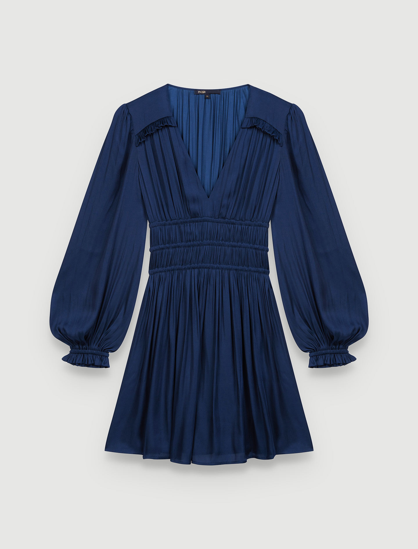 Maje robe bleu ciel shop