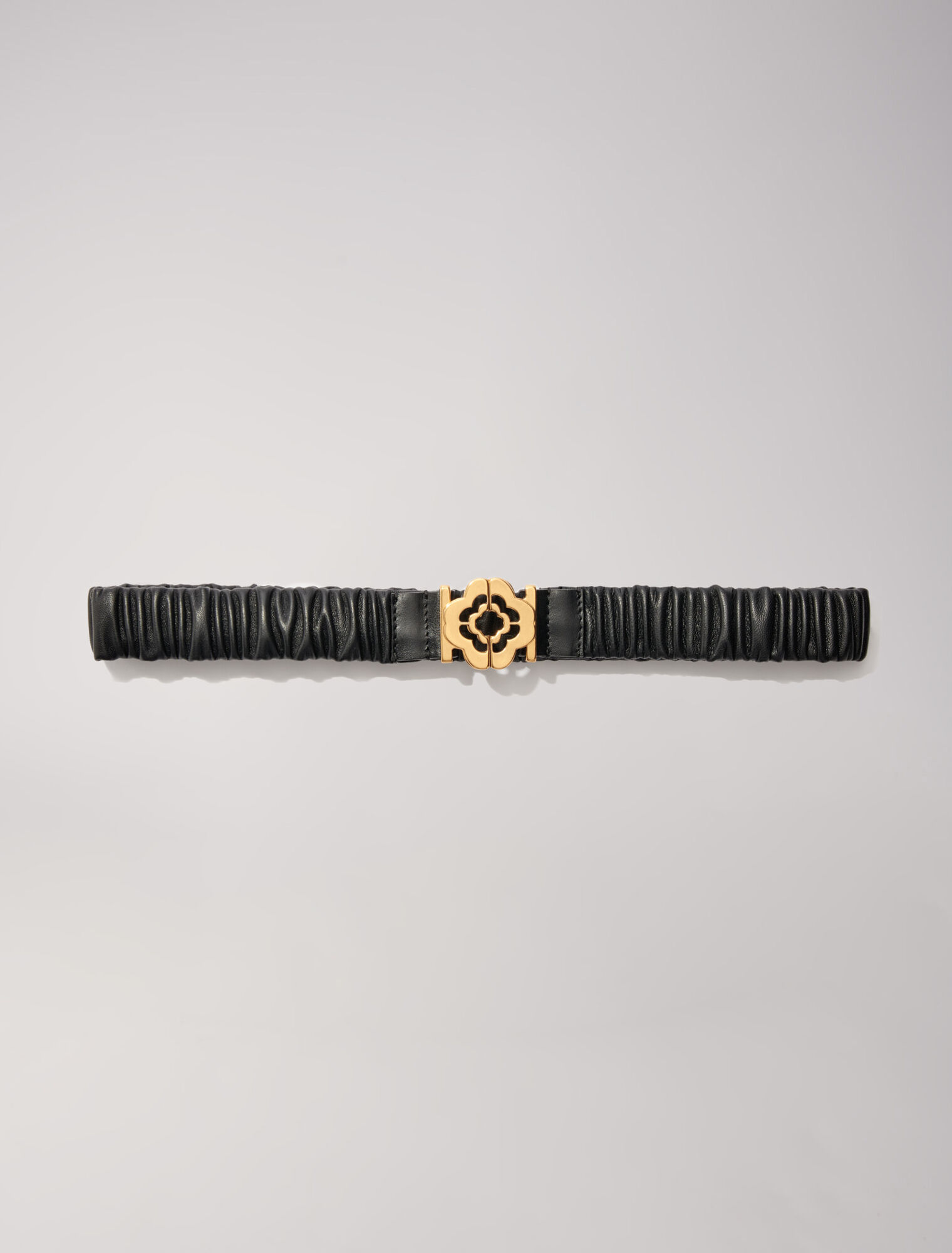 Ceinture en cuir élastique