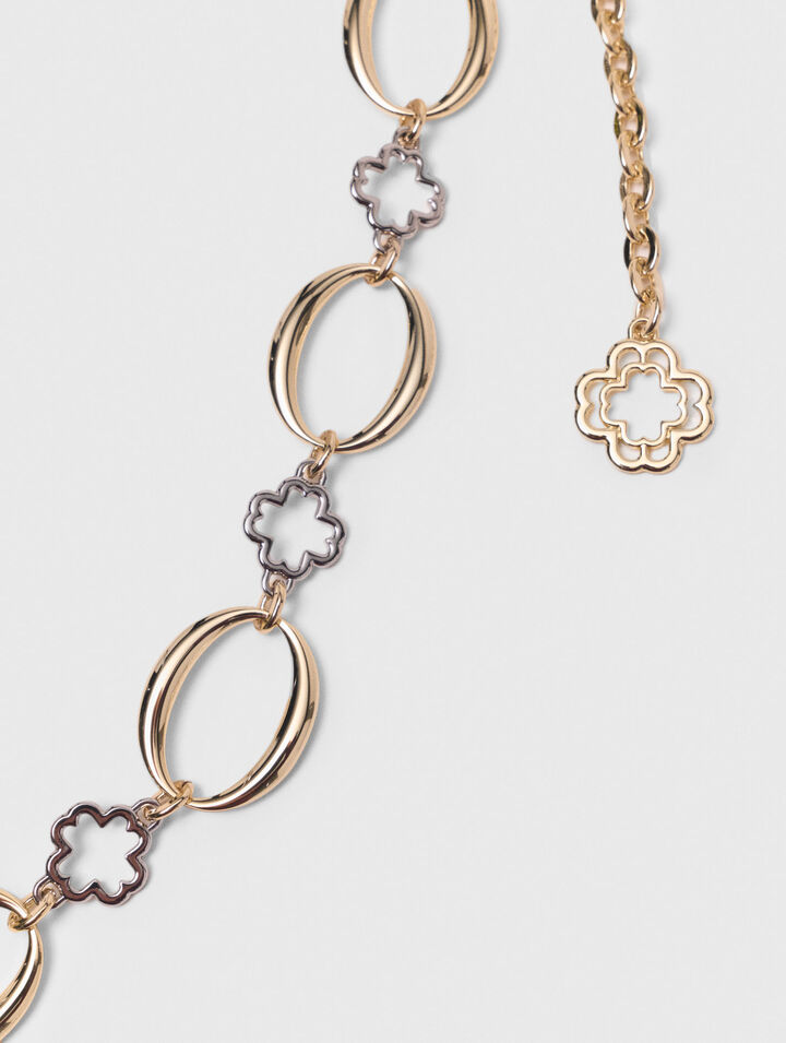 Ceinture bijoux maillons clover