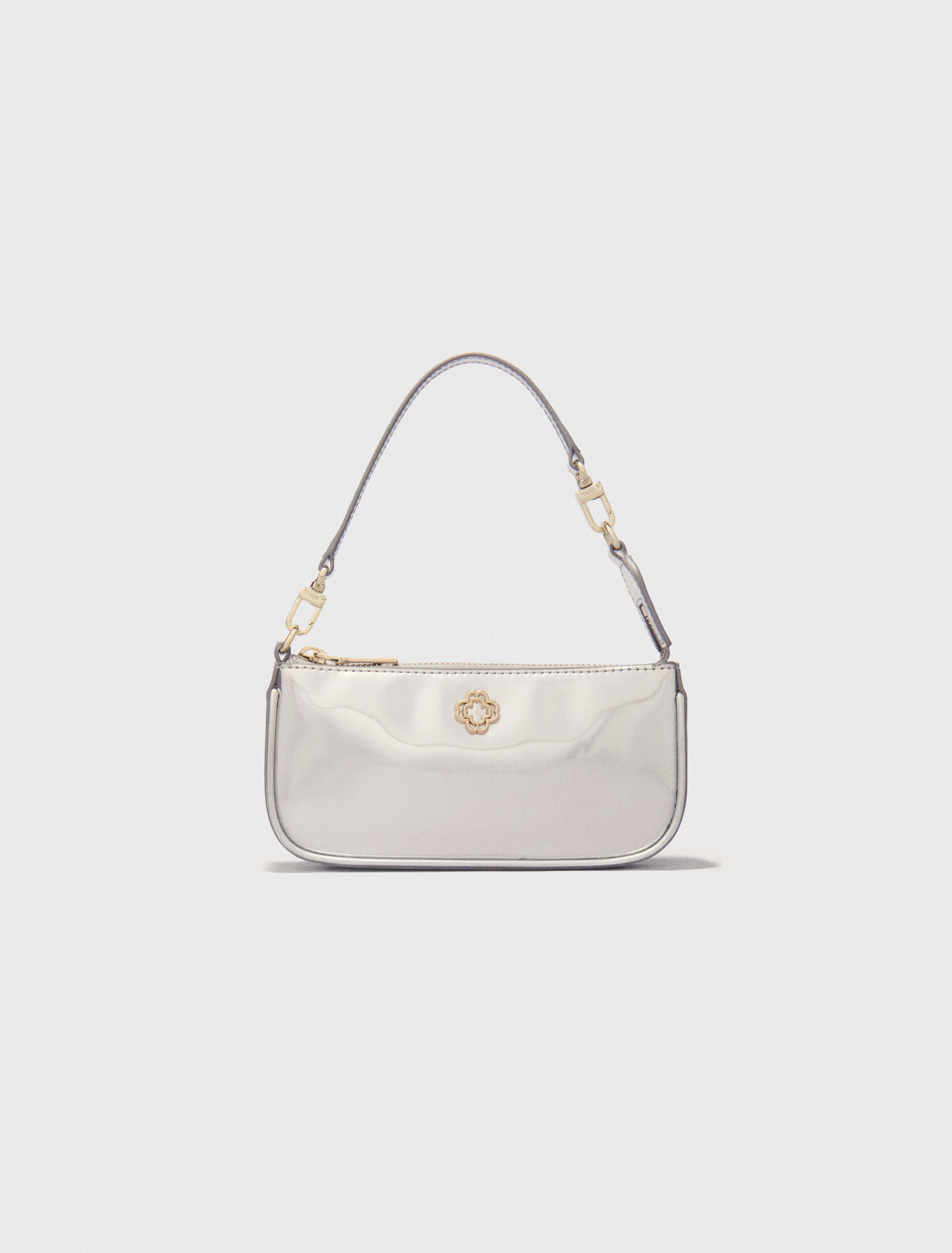 Pochette en cuir miroir