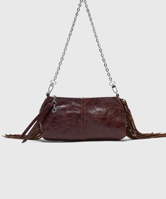 Pochette Miss M Pouch En Cuir Vernis - Idée Cadeau de Saint Valentin - Tu - Maje