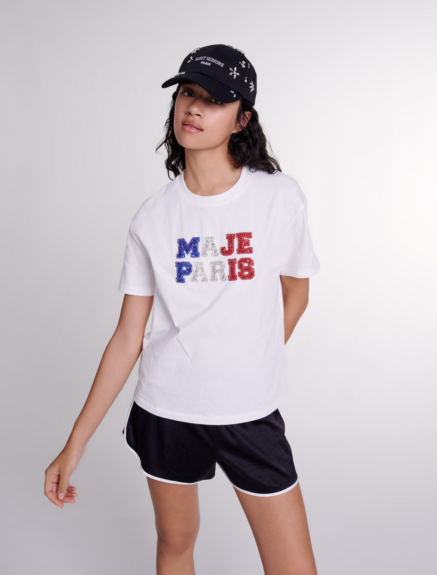 Tee-shirt à strass