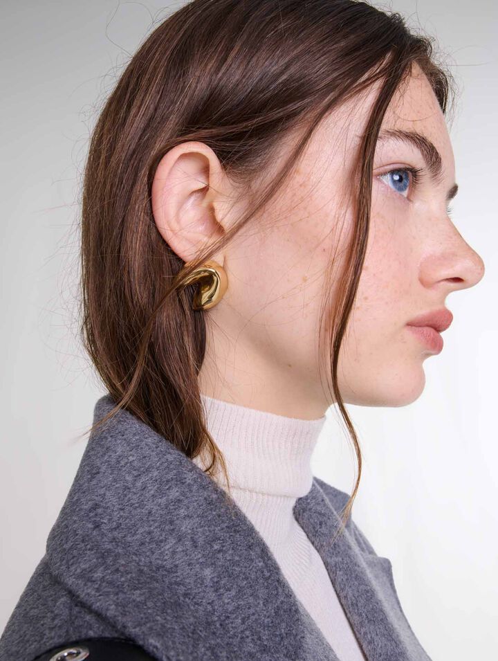 Boucles d'oreilles fortune cookie