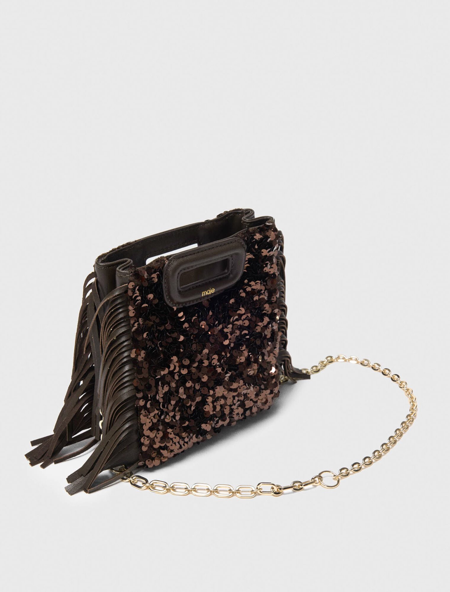 Sac M mini à sequins