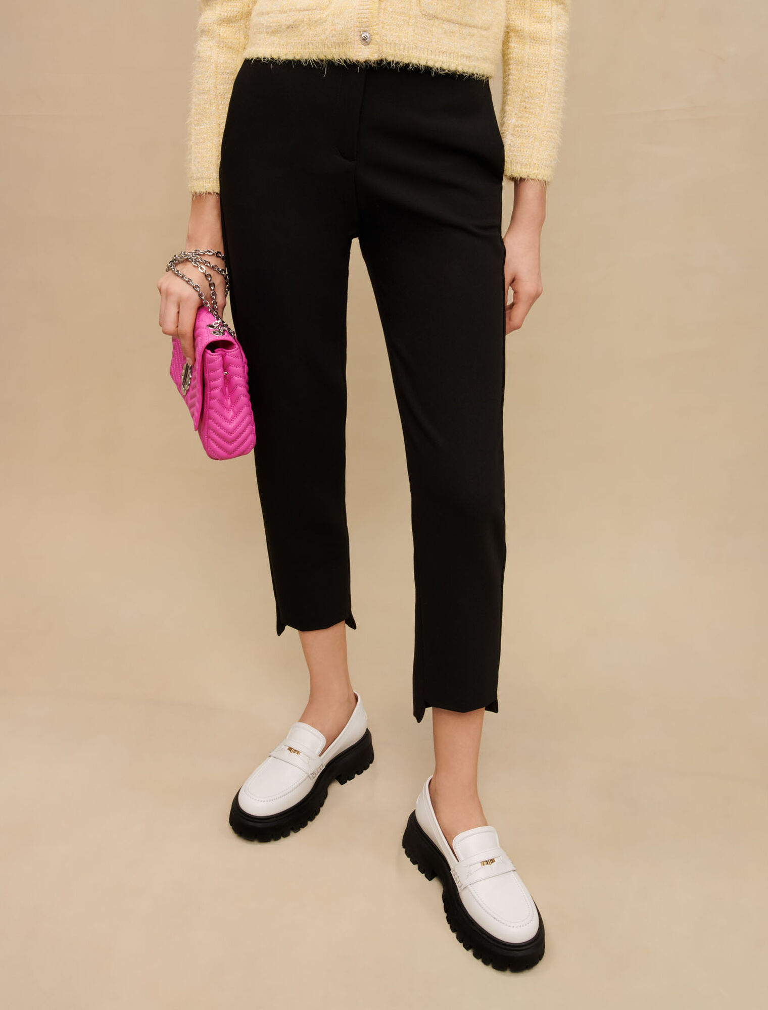 Pantalon de costume droit