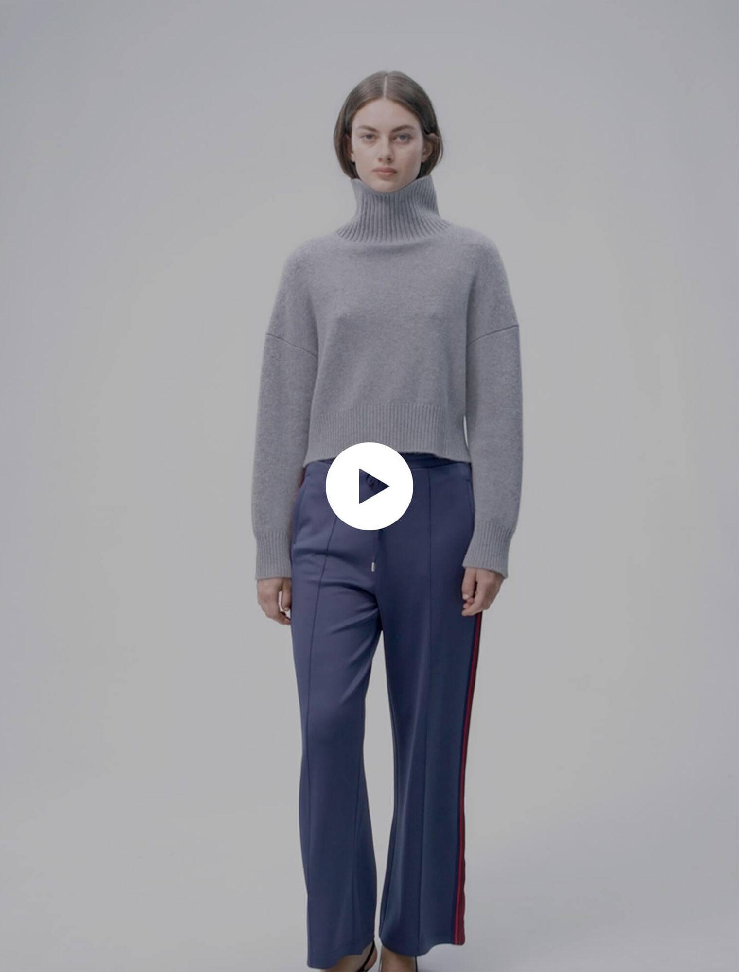 Pantalon à bandes