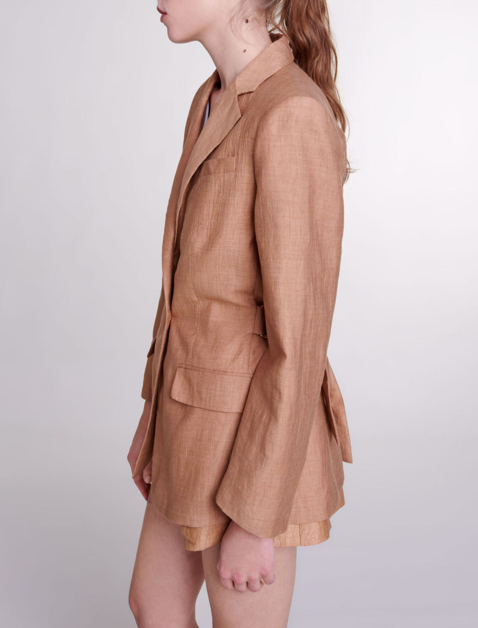 Veste de tailleur en lin