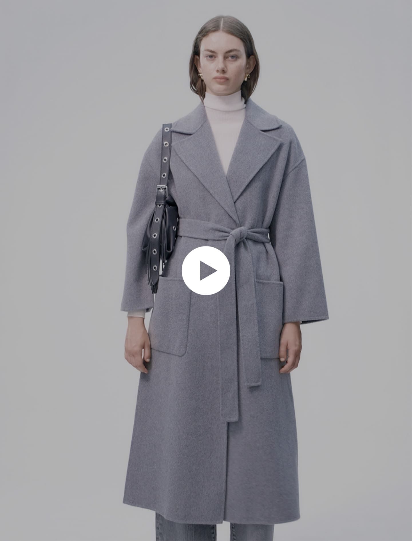 Manteau long maje clearance