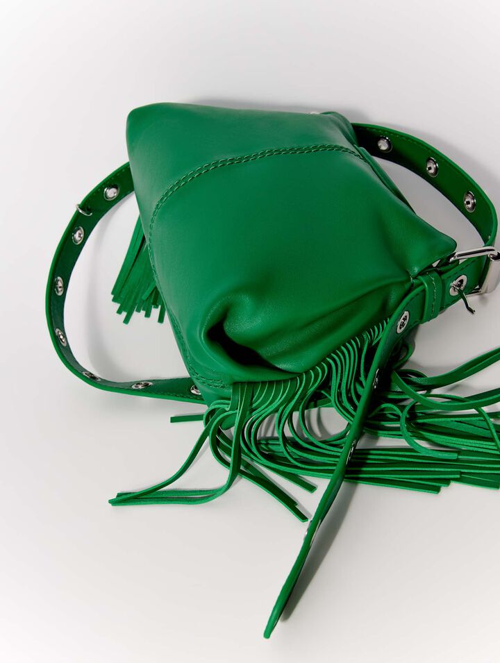 Sac Miss M mini en cuir lisse