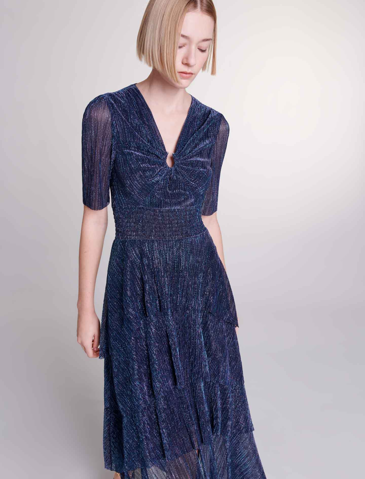 Robe maje bleu cheap