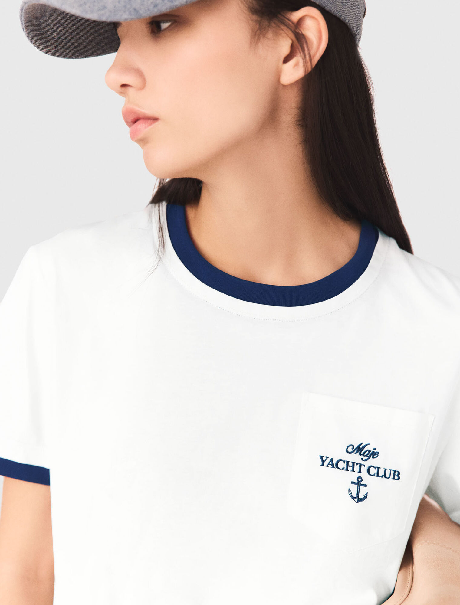 Tee shirt effet superpos&eacute;