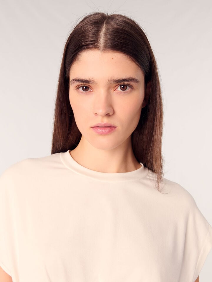 Tee-shirt à pinces