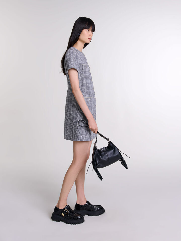 Robe en tweed