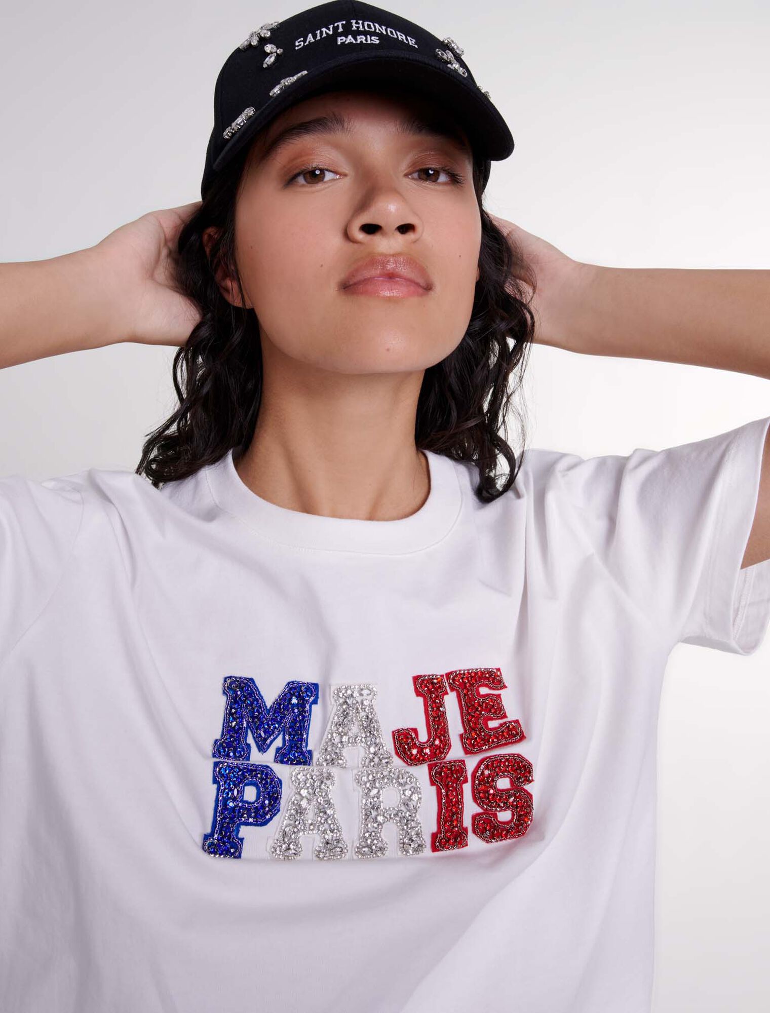 Tee-shirt à strass