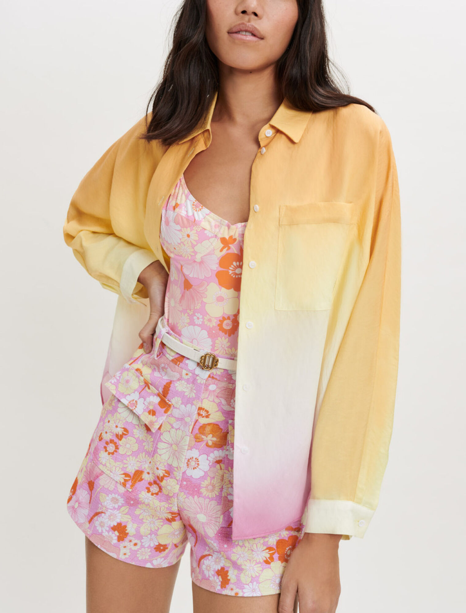 Chemise en Tie and Dye