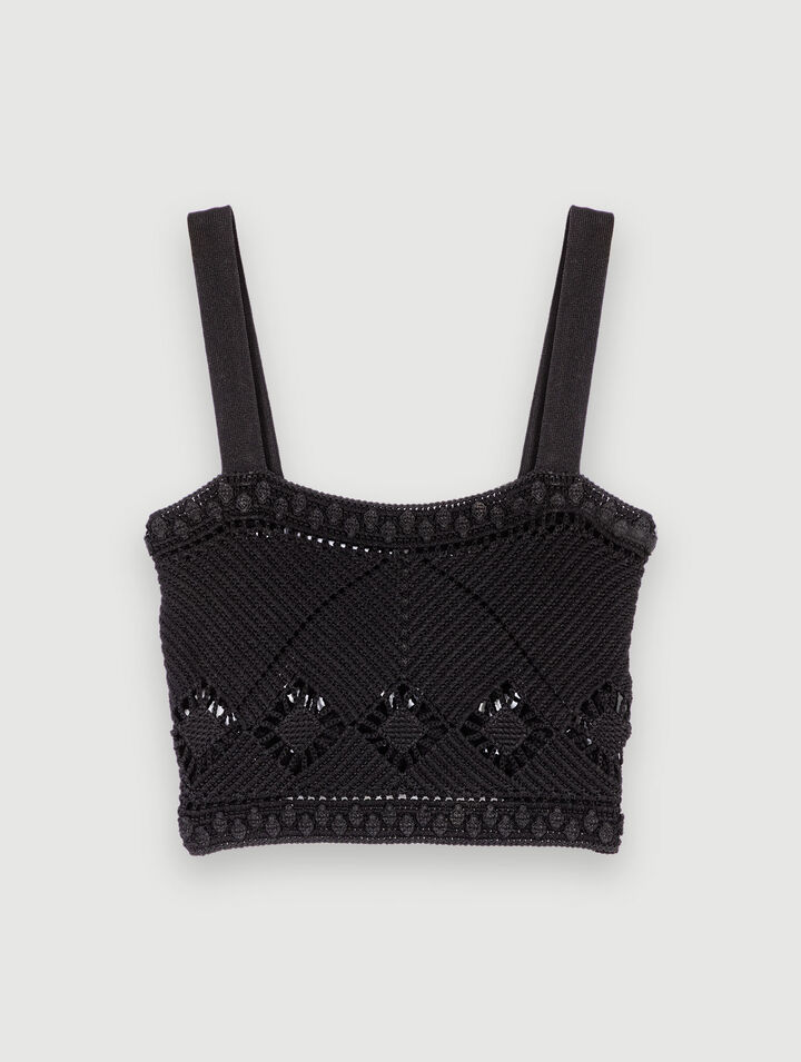 Top en crochet