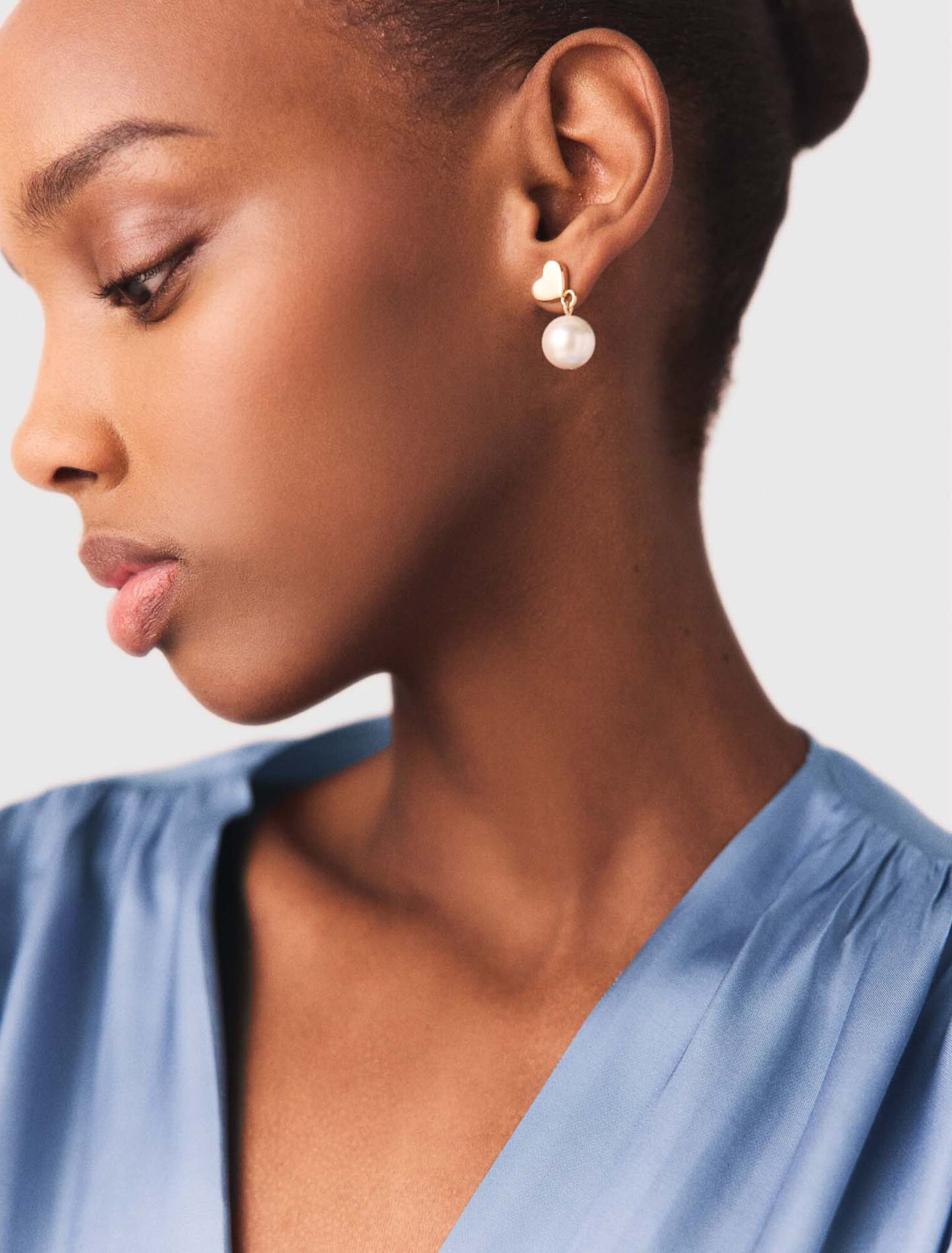 Boucles d'oreille perles