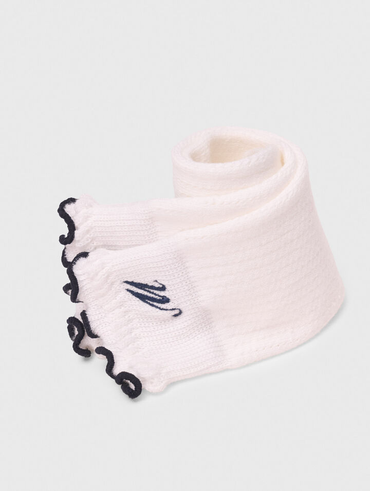 Chaussettes pointelle en coton