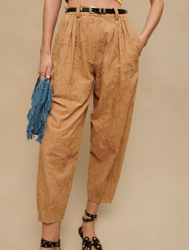 Pantalon carotte