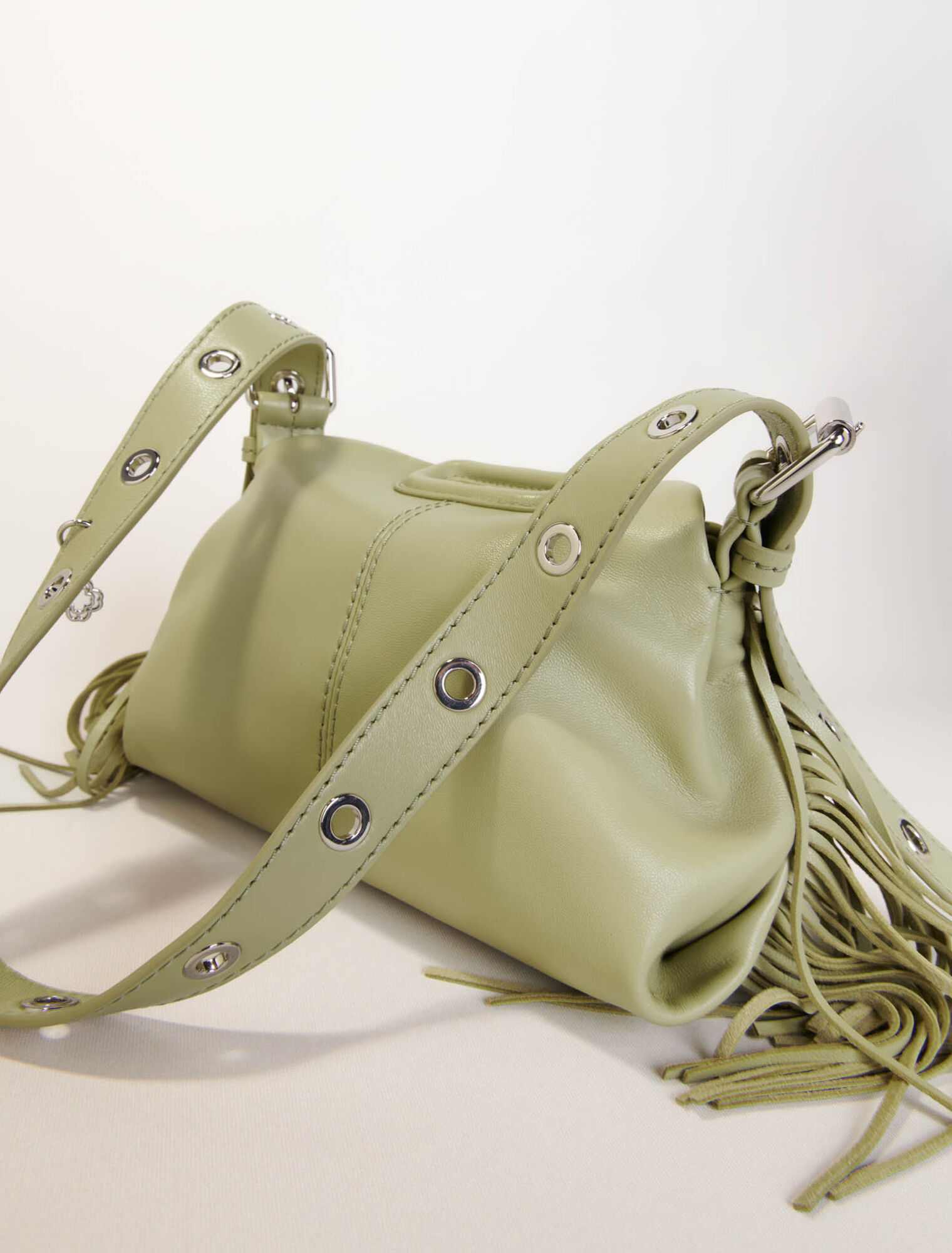 Sac Miss M mini en cuir lisse