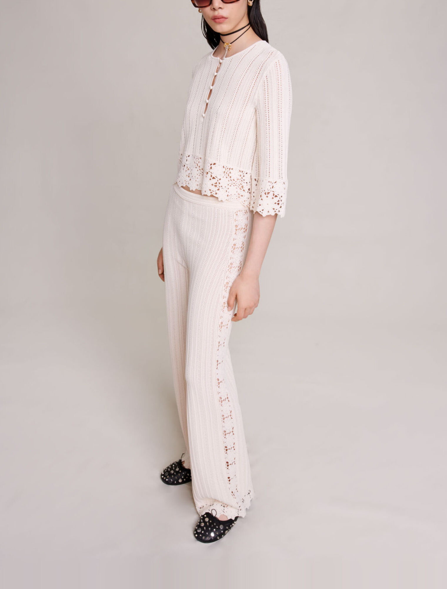 Pantalon en maille