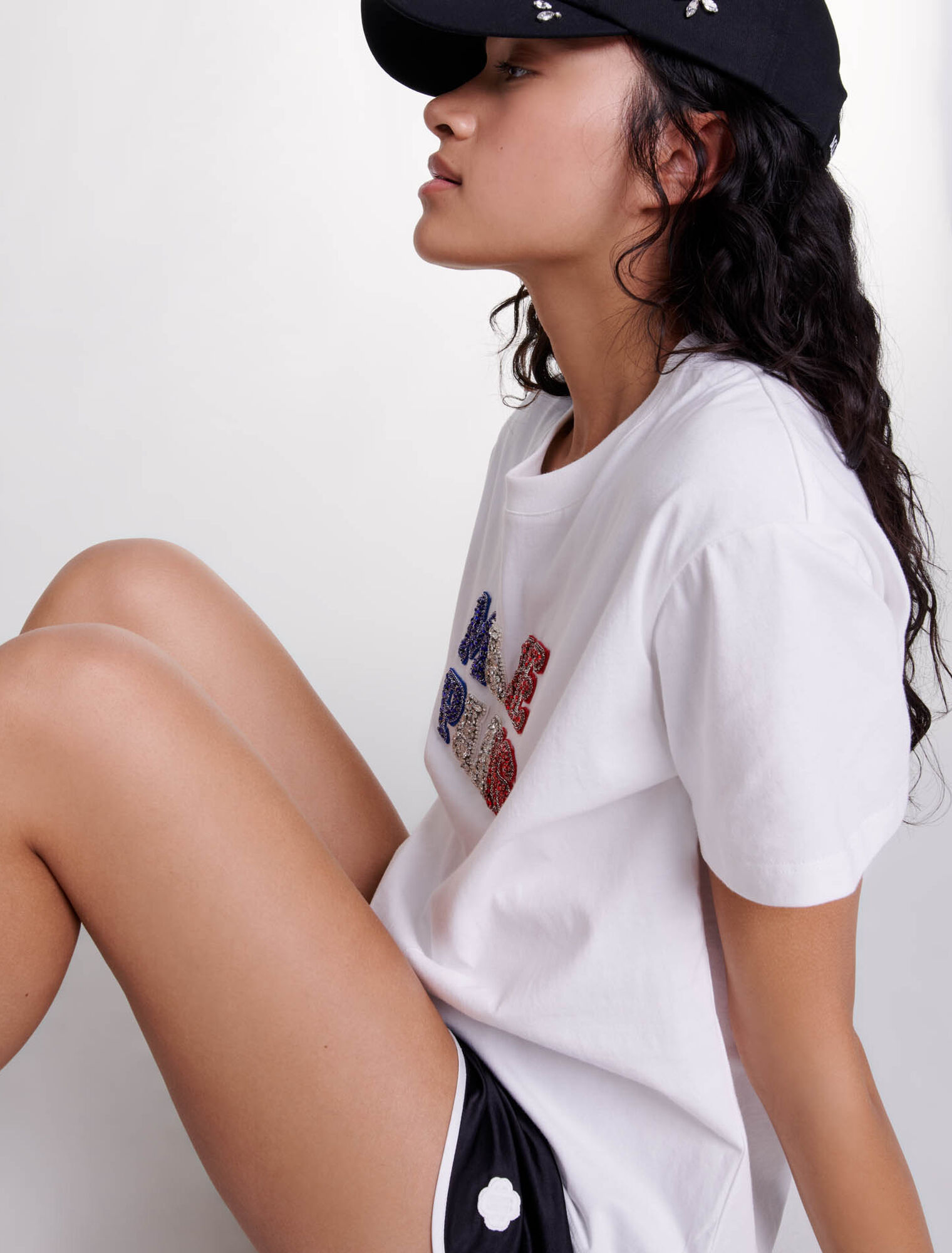Tee-shirt à strass