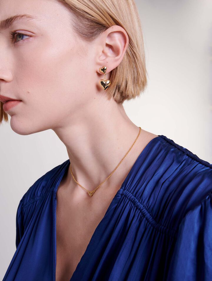 Boucles d'oreilles cœur