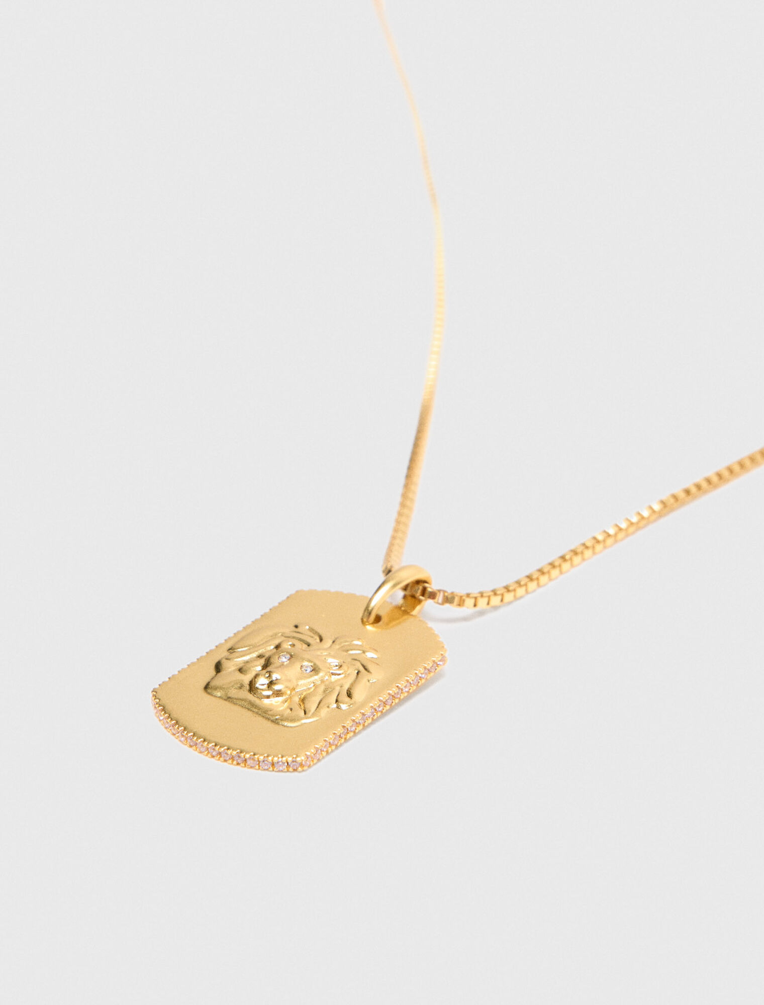 Collier plaque signe du zodiaque