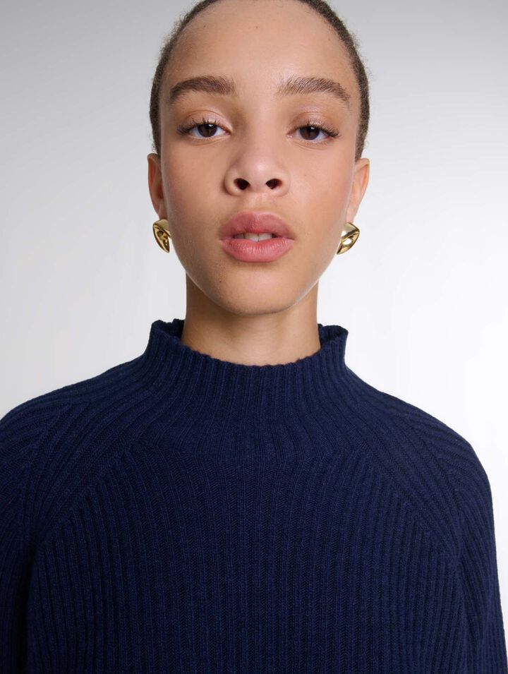 Robe courte 2-en-1 en maille