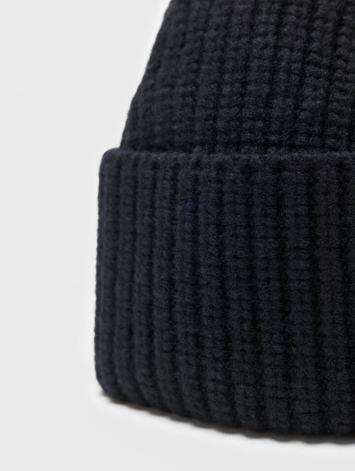 Bonnet en laine et cachemire