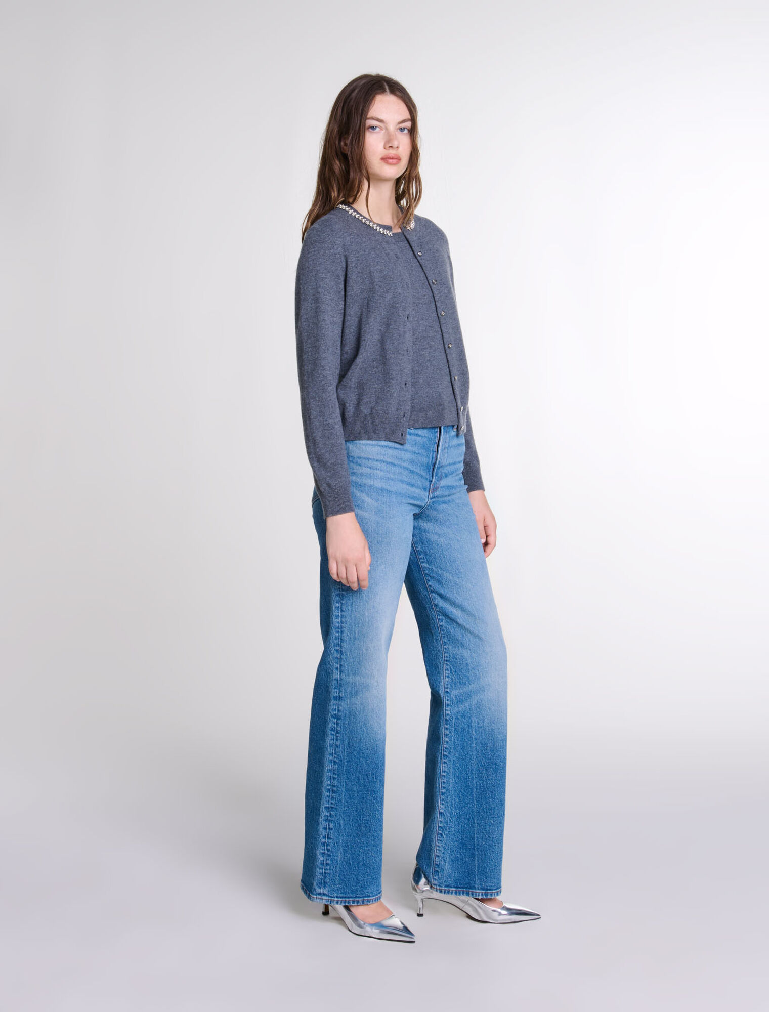 Cardigan 2-en-1 en cachemire