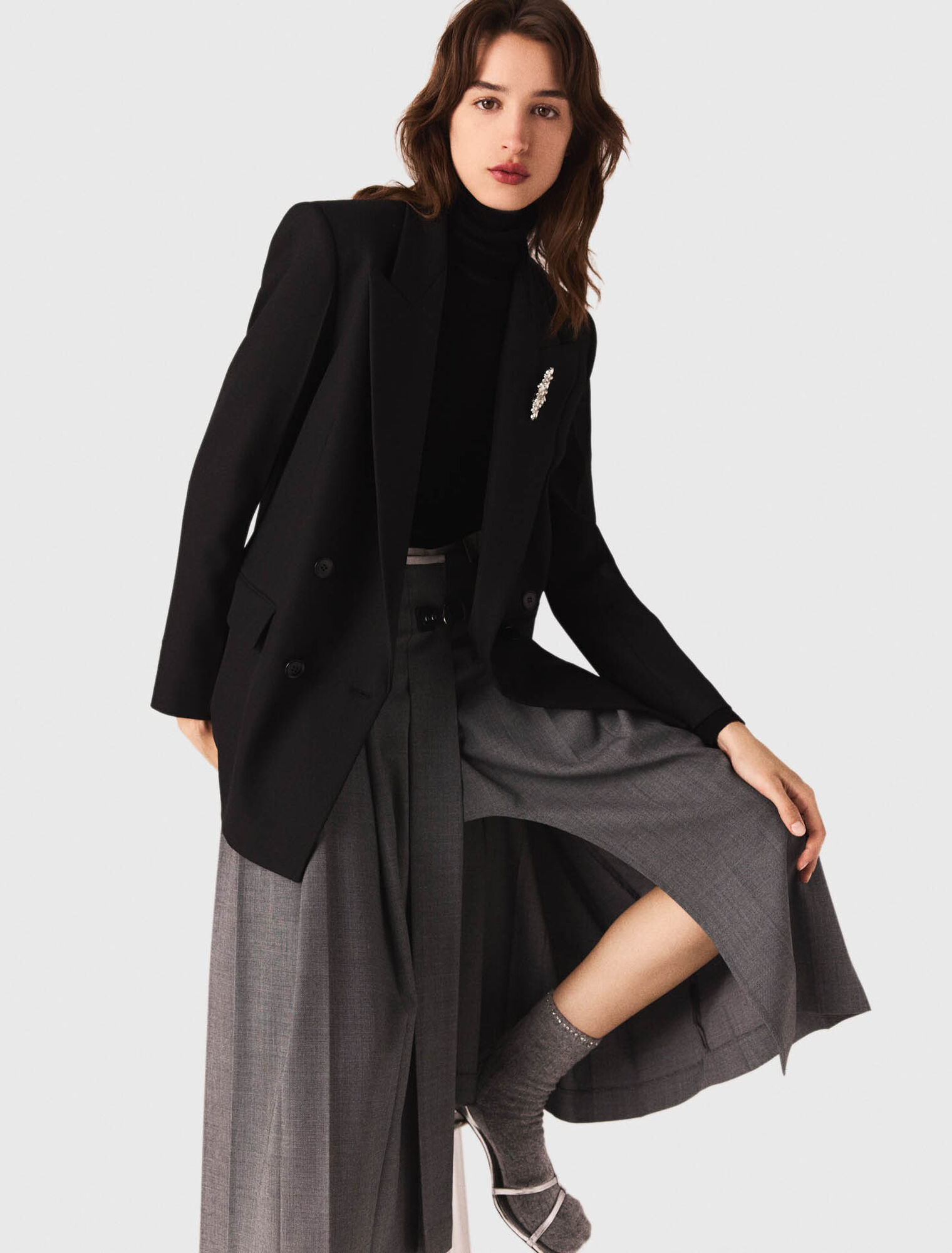 Veste à double boutonnage