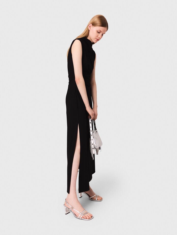 Robe maxi avec taille découpée