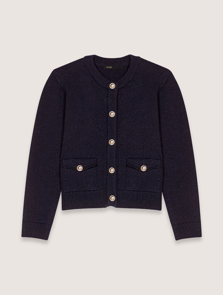 Cardigan en maille
