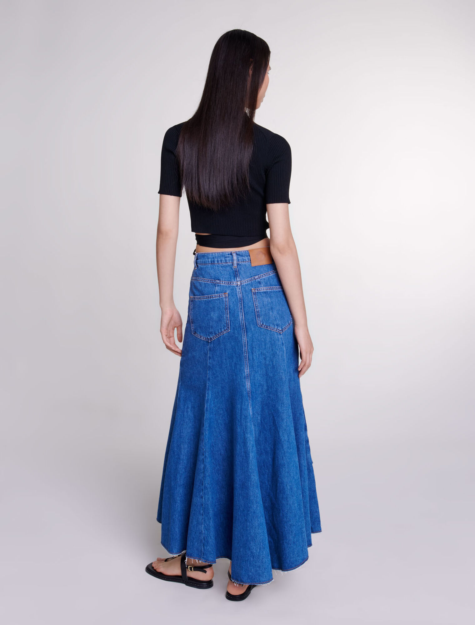 Crop top croisé