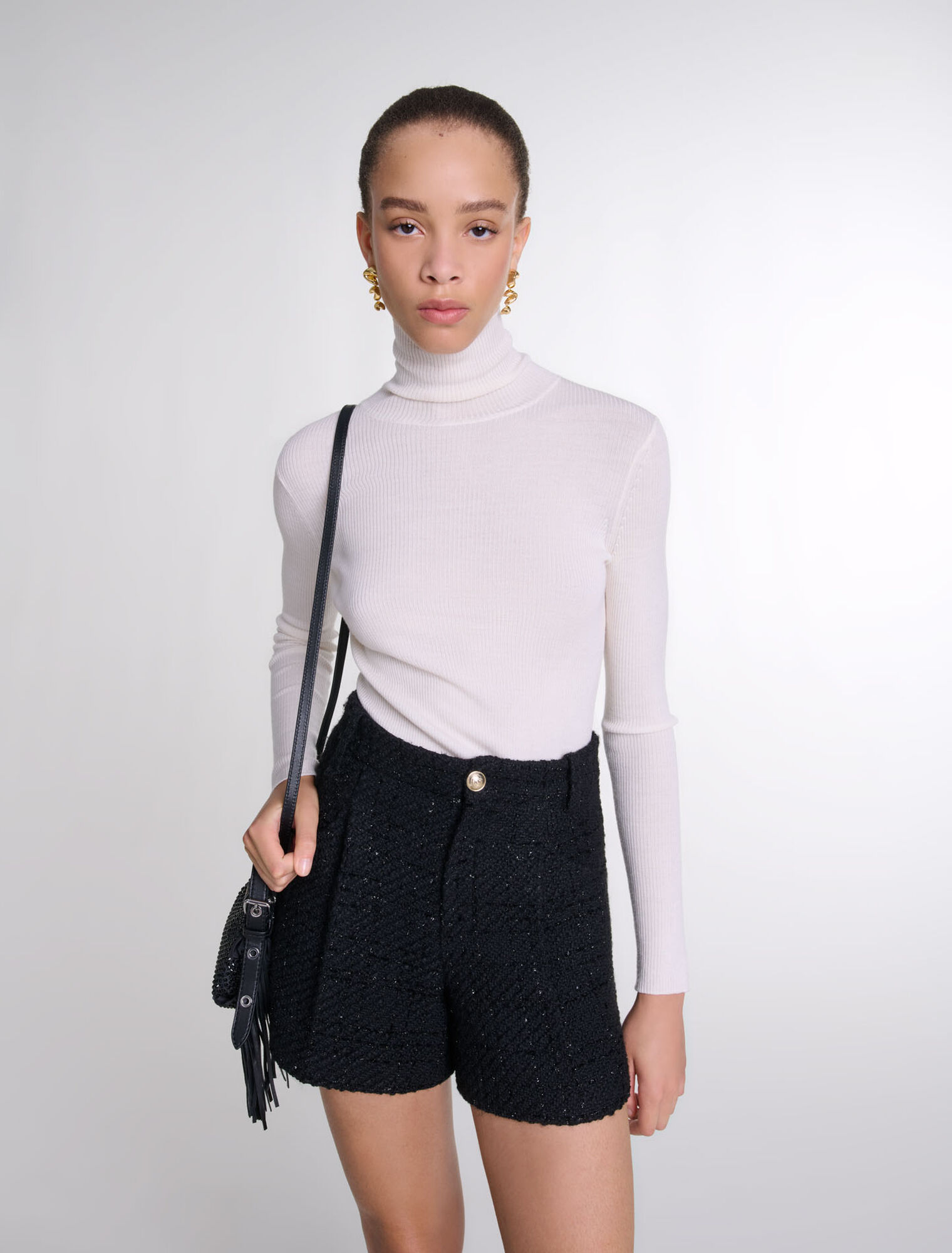 Short en tweed