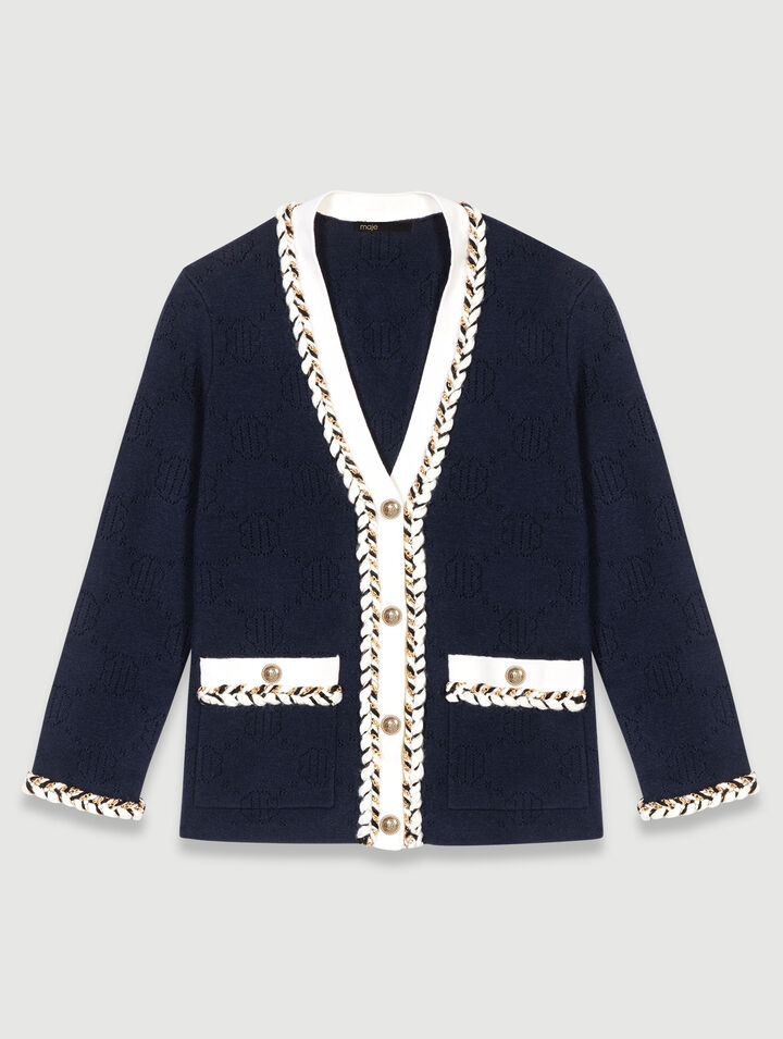 Cardigan en maille Clover