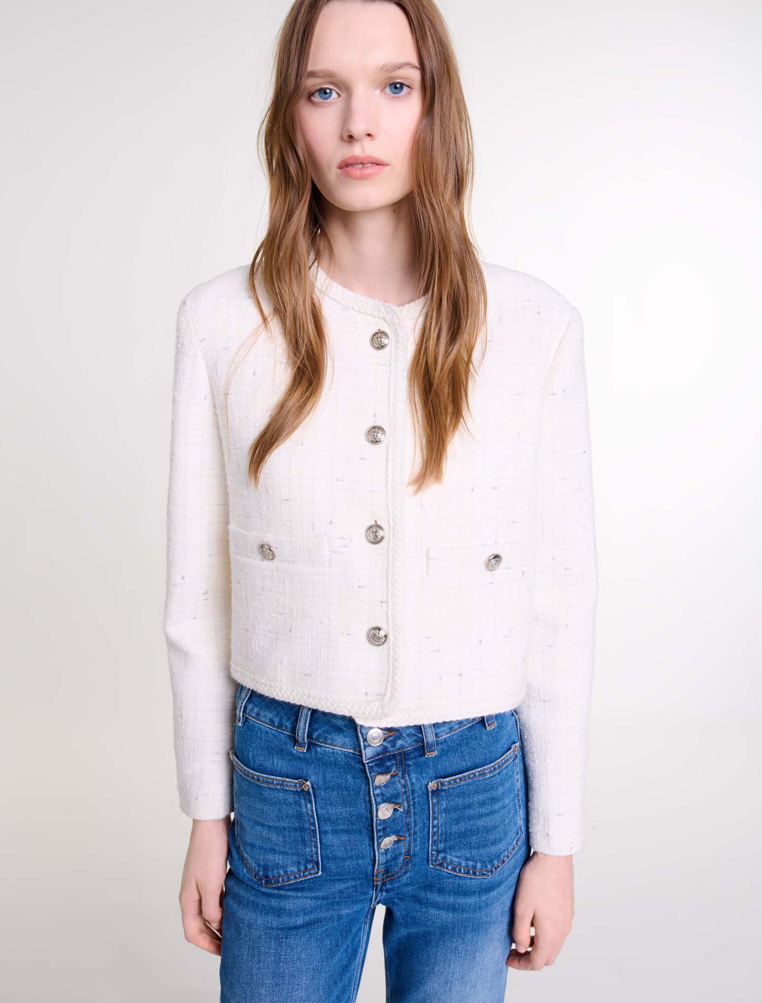 Veste en tweed
