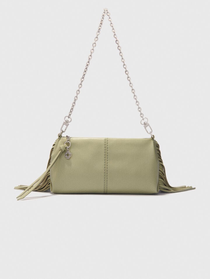 Pochette Miss M pouch en cuir lisse