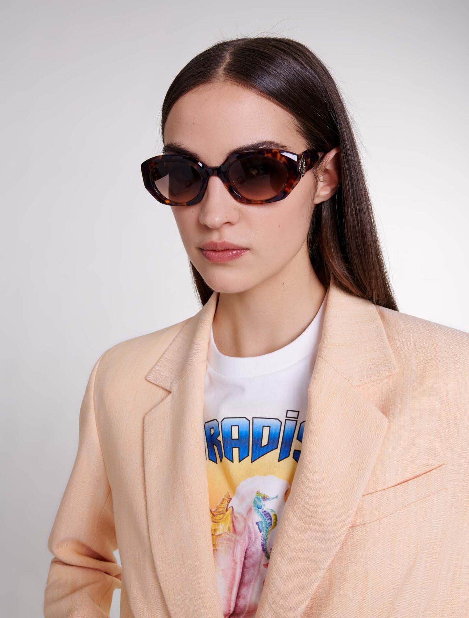 Lunettes rondes en acétate