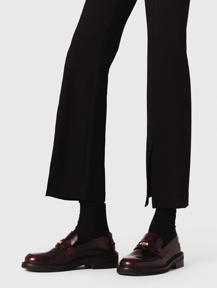 Mocassins en cuir