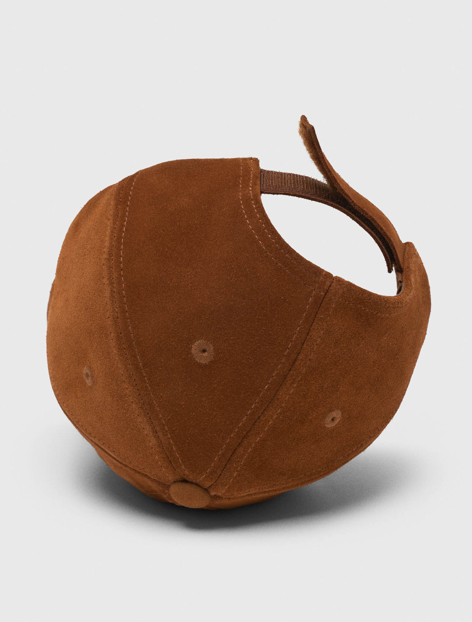 Casquette en suède