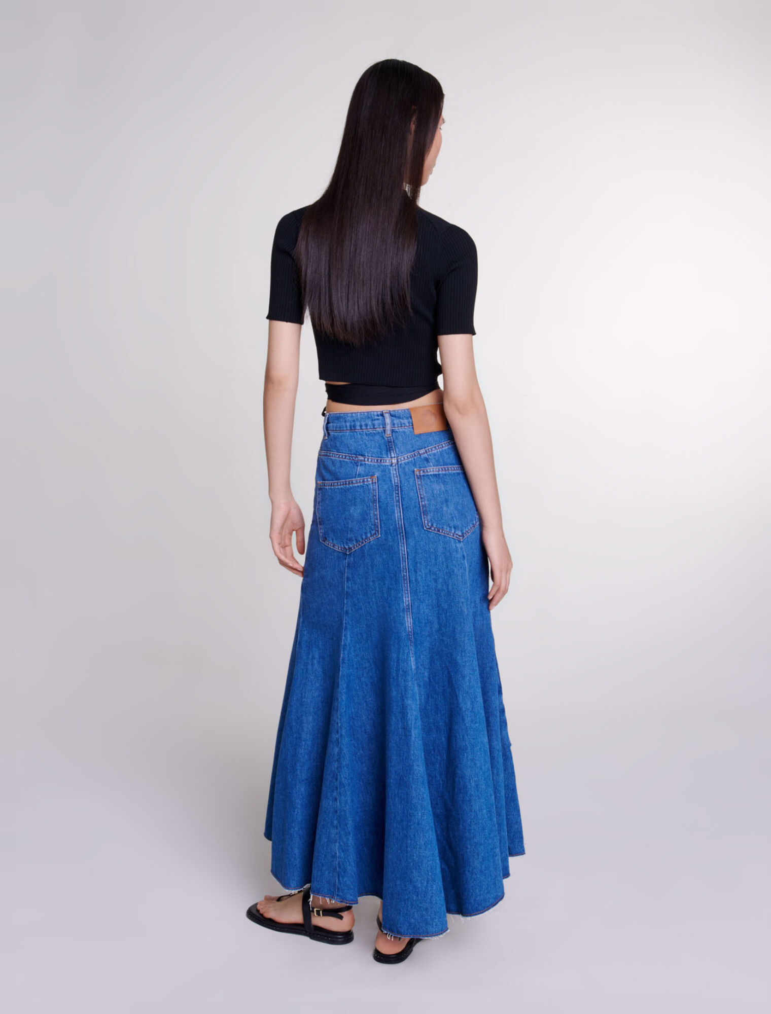 Crop top croisé