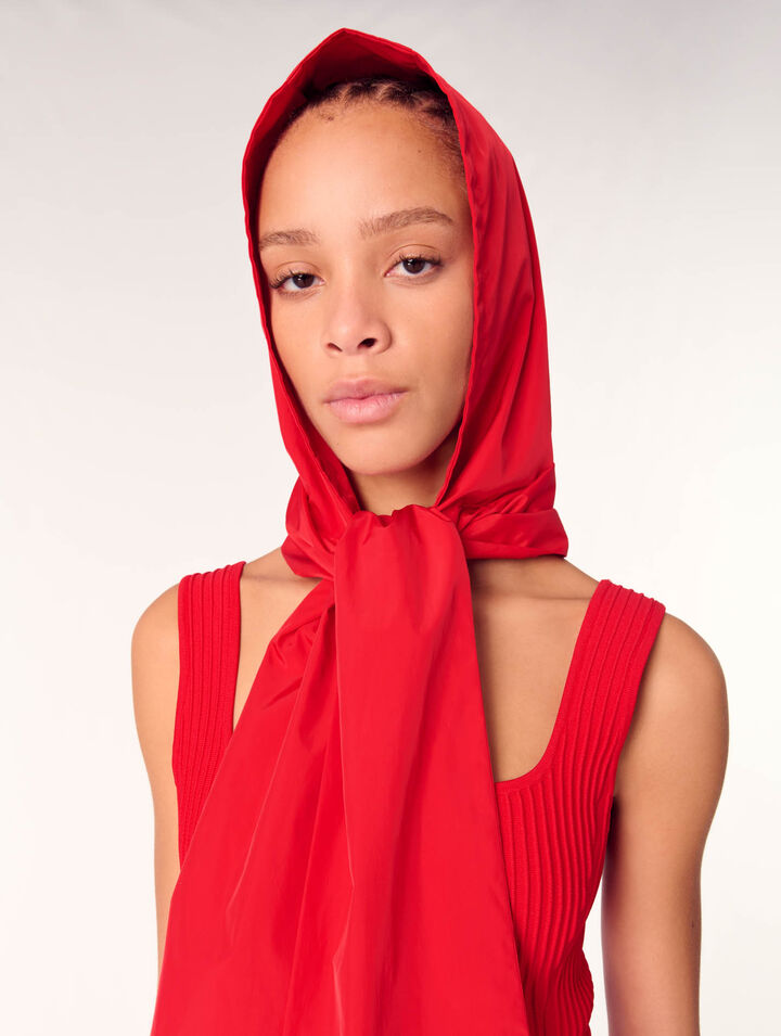 Robe courte en maille