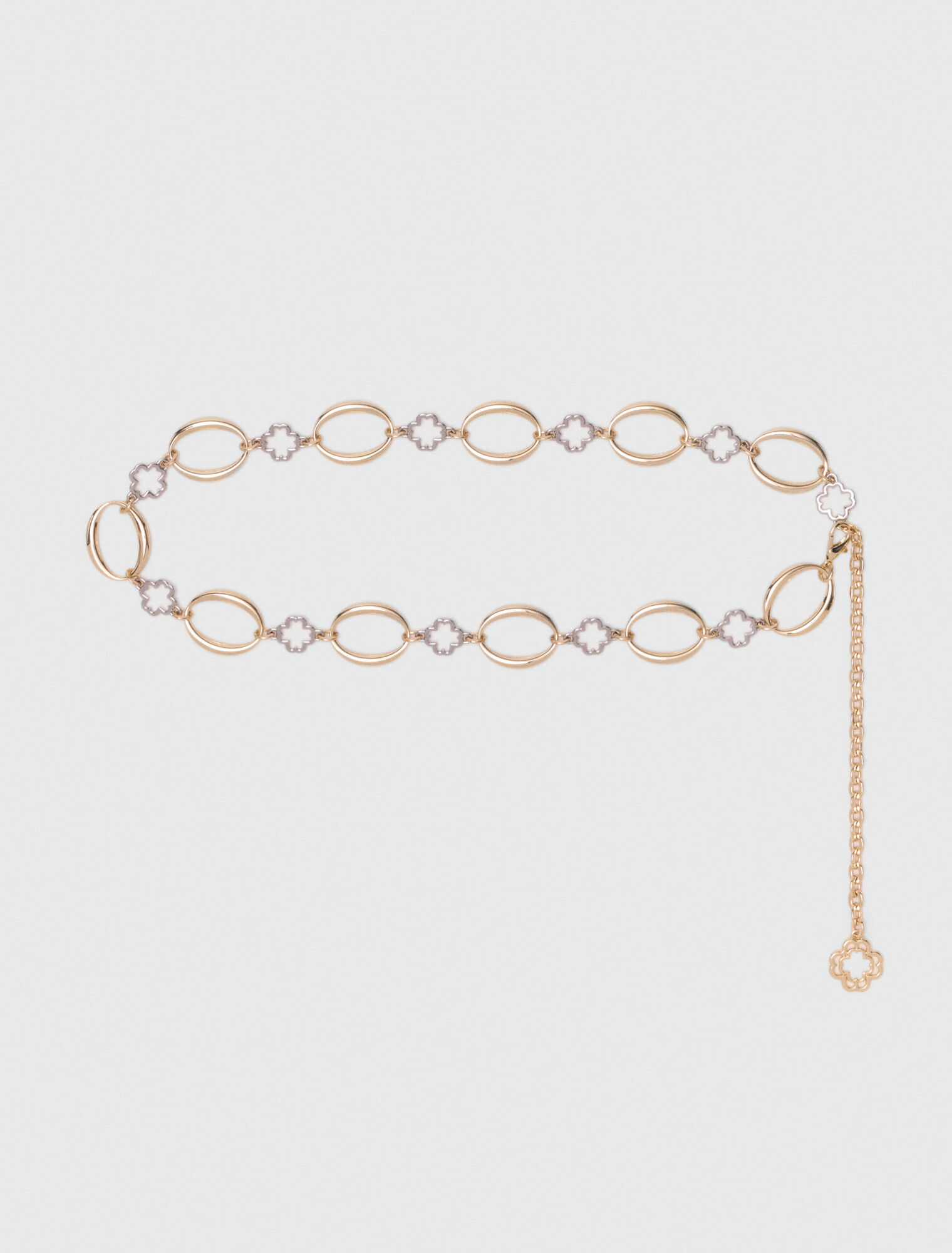 Ceinture bijoux maillons clover
