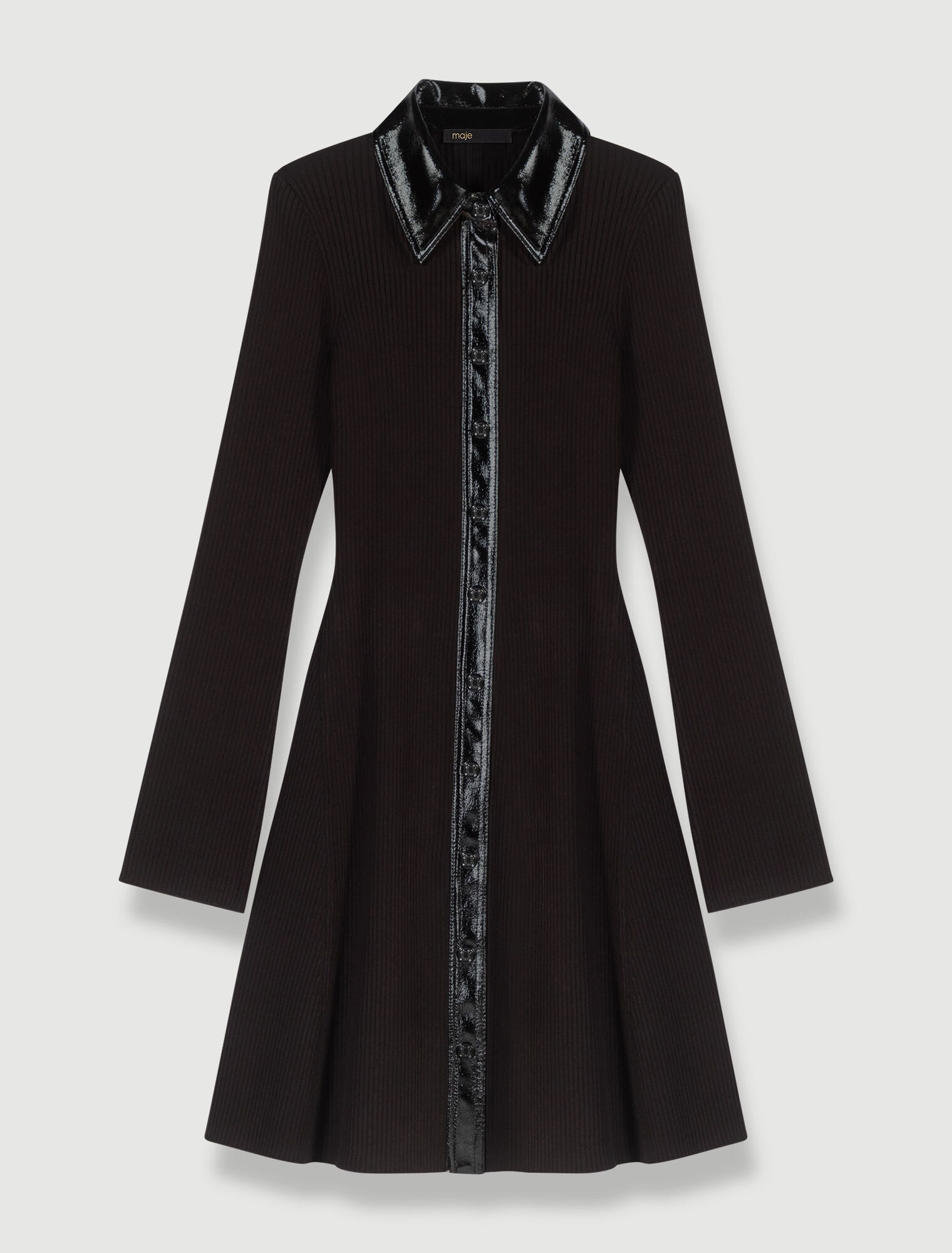 Robe courte en maille