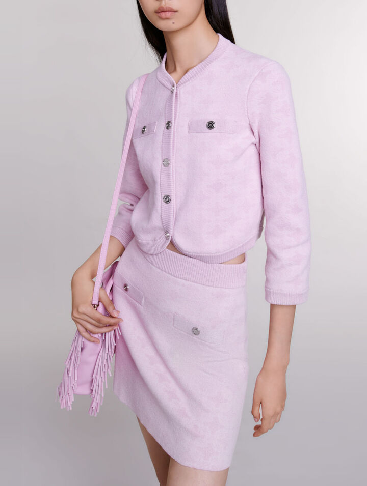Jupe en maille jacquard